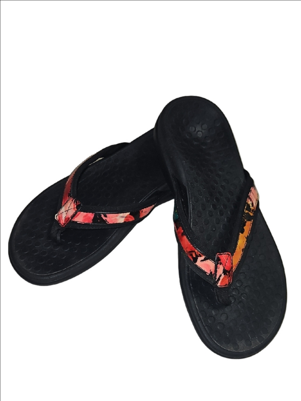 Vionic Tropical Floral Sandals Size 7